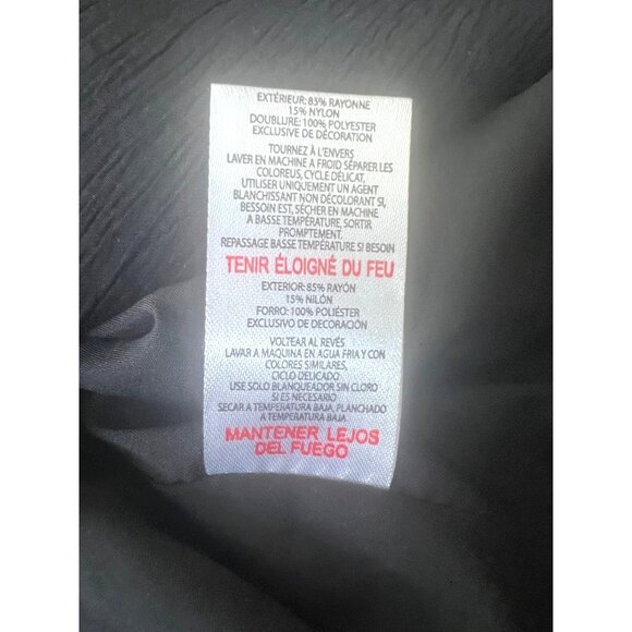 Jason Wu Womens Black Square Mother of Pearl Sleeveless Button Vest Crop Top Sma - Picture 4 of 14